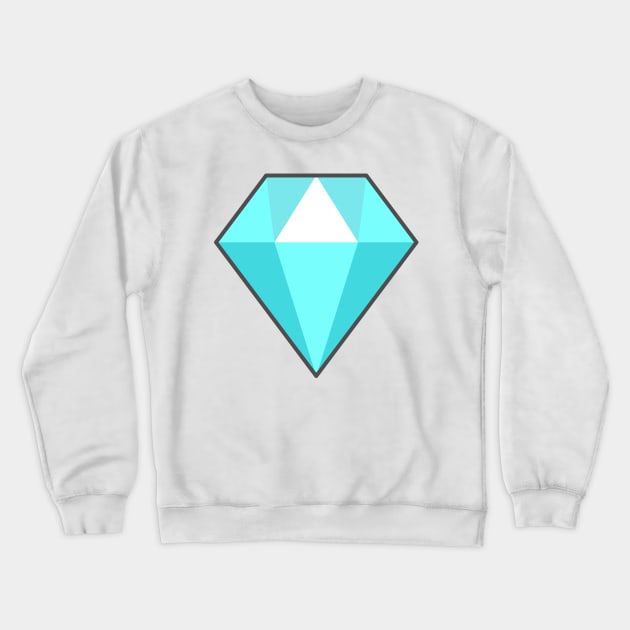 Diamond Hands icon - r/wallstreetbets Crewneck Sweatshirt by mrsupicku